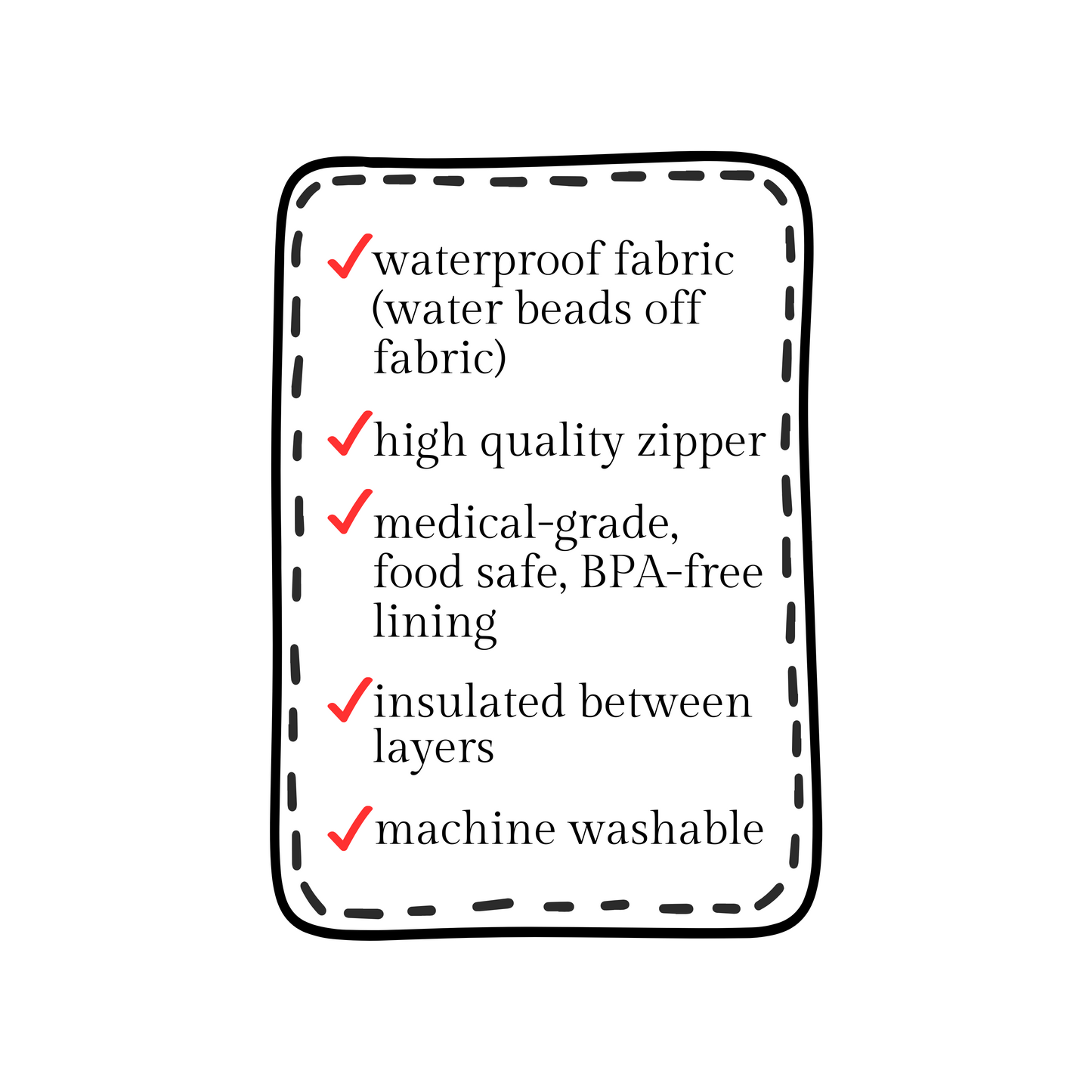 Customizable Insulated Allergy Bag – Compact Emergency Medication Pouch for Auvi-Q, Antihistamines